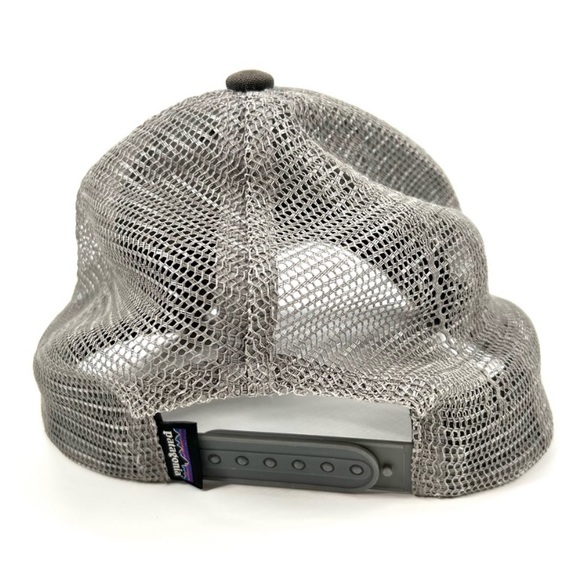 Patagonia Wave Logo Snapback Trucker Hat - Picture 4 of 7